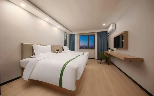 Greentree Inn Shanghai Caoan Road Textile Express Hotel
