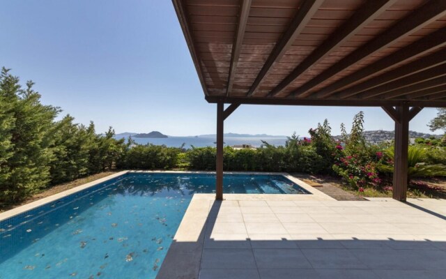 Great Villa With Private Pool in Bodrum Near Beach