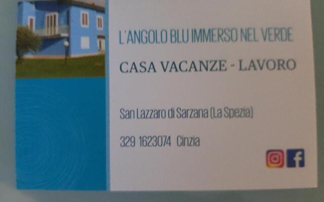 La casa Blu 5 terre Sarzana