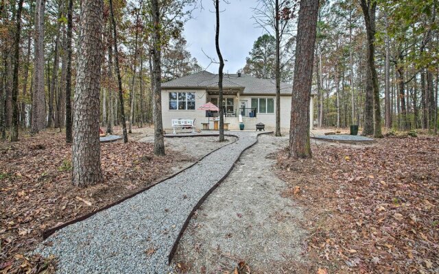 Hot Springs Village Home: Patios, Fireplace!