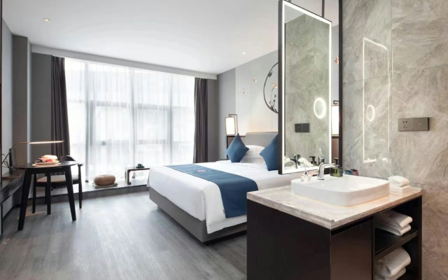 Rezen Dong Hotel (Hangzhou Xixi Longhu Paradise Walk) – Guest Rooms – Hangzhou