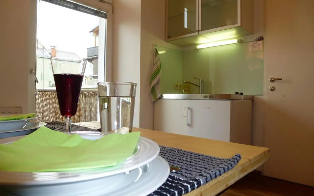 Lovely, central apartment with balcony