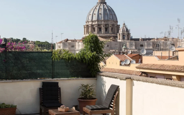 Rental In Rome St. Peter's View Terrace
