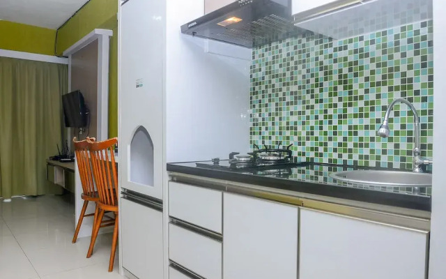 Fully Furnished with Comfortable Design Studio Apartment H Residence