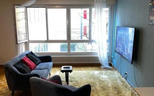 Beautiful Large Studio in center of Geneva Free Wifi