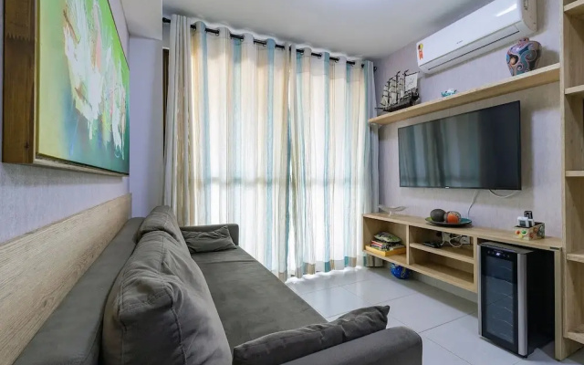 Agradável apart no Cupe Beach Living