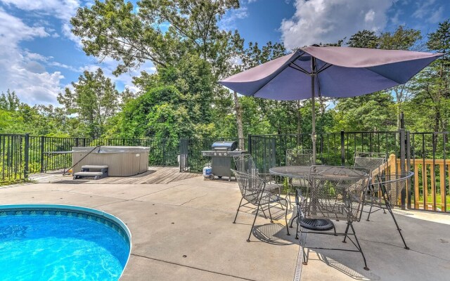 Smoky Mountains 5br 5ba Poolside Chalet