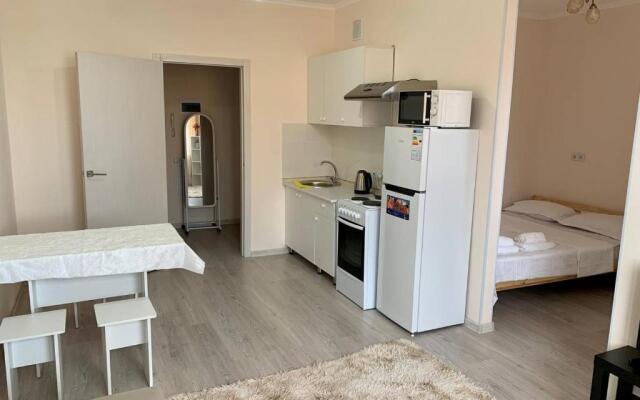 2х комнатная квартира студия ЖК Сезим кала