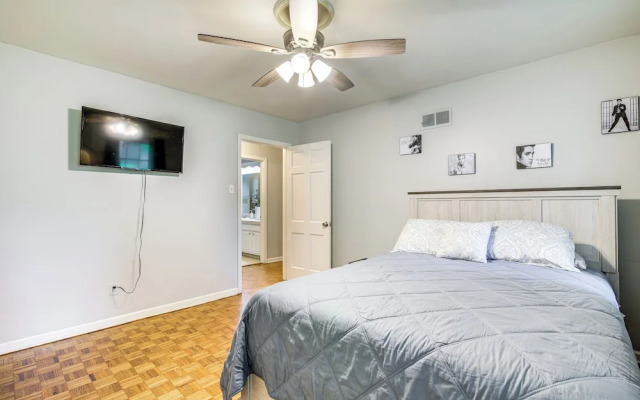 Walk to Graceland: Spacious Memphis Home!