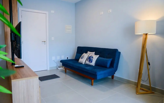 Apto c rea Gourmet a 300m da Praia das Toninhas