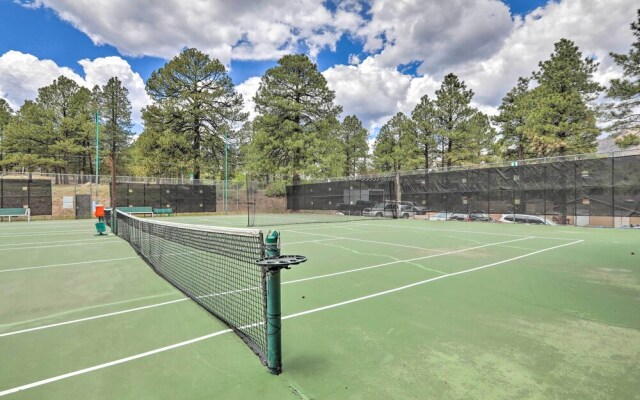 Chic Flagstaff Retreat w/ Fireplace & Patio!