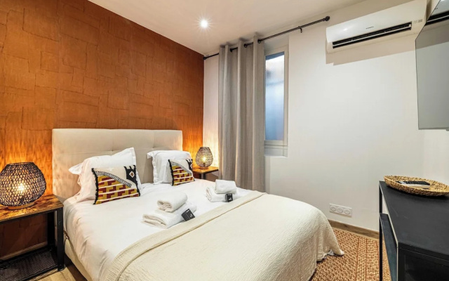 Magnificent Apartment - AC- 2br- 4P - Cannes