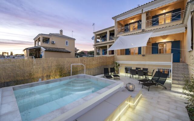 Villa Nina with Private Plunge Pool by Konnect, 5 km to Corfu Town