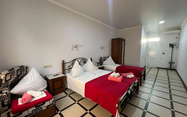 Guest house Abkhazian courtyard