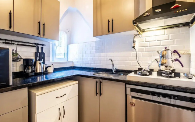 Flat With Bosphorus View and Terrace in Beyoglu