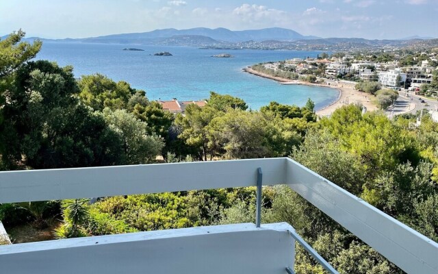 Stunning View Seaside 1-bed Apartment in Saronida