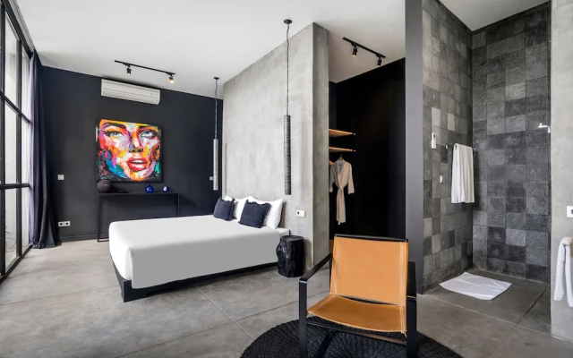 Loft Volcano by Alfred in Bali - Stylish 2 BR Loft w Pool Garden Ricefields View – Guest Rooms – Ubud