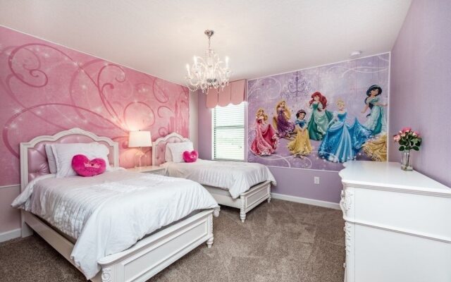 9 Bedroom With Princess and Mickey Rooms for Kids 9 Villa