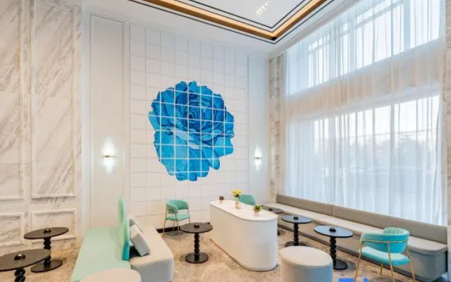 Xana Hotelle Hotel (Wulanchabu Zhi Ye Railway Station) – Bathroom – Qahar Right Front Banner