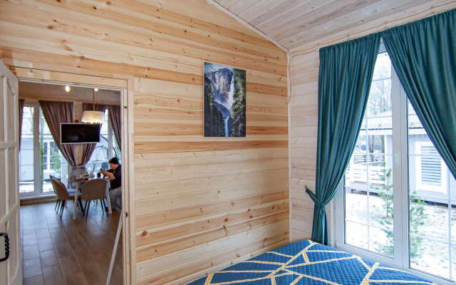 Вилла Аппалачи с сауной в Коробицыно