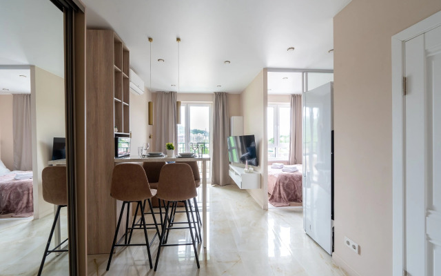 Апартаменты Винтаж с видом на горы от УК Атмосфера