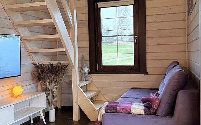 Частный дом 4 с Видом на Озеро Киркколампи и Собственной Сауной