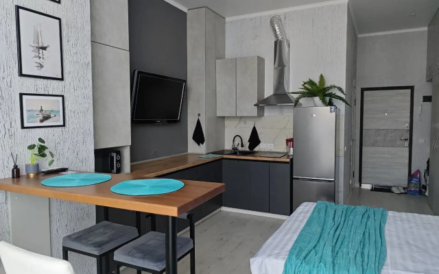 Апартаменты Студия от Славно с летним бассейном на крыше