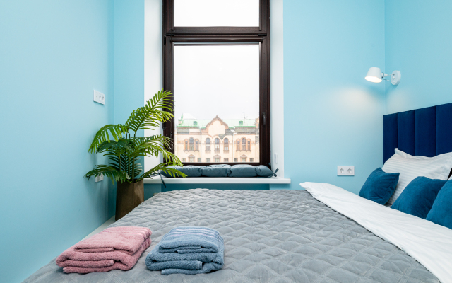Uyutnaya studiya s vidom na naberezhnuyu Fontanki Apartments
