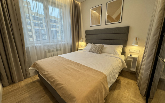 Квартира люкс однокомнатная с современным дизайном