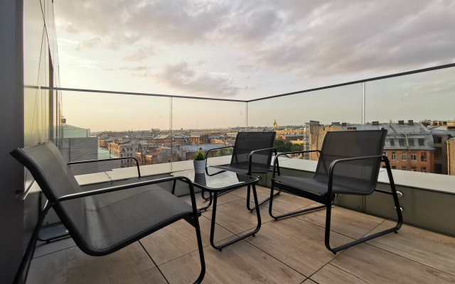 Apartico Vyidovyie S Terrasoj V Tsentre Goroda Apartments