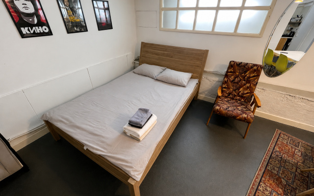 Апартаменты Roomstay 11 линия 44 Большие на 5 Гостей с Камином (Без Окна) #6