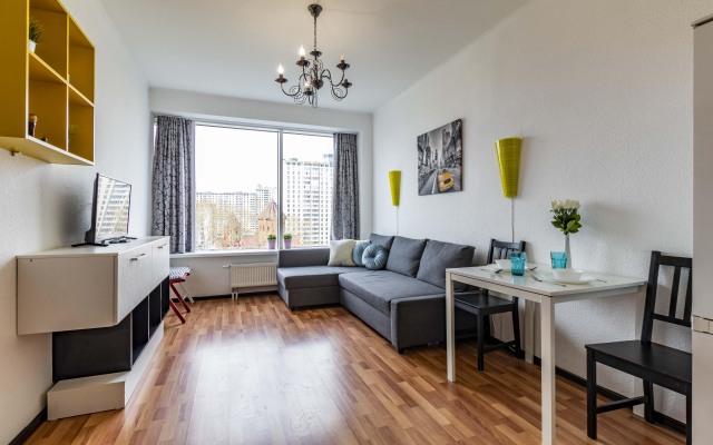 Квартира евродвушка BeGuest возле м. Геологическая для 6х гостей