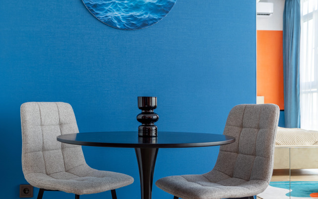 Квартира Яркая стильная студия Палитра