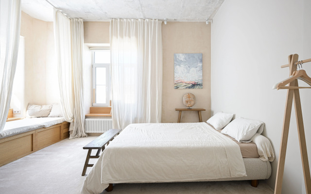 Квартира Просторные апартаменты с проектором LetYourFlat Sati