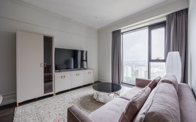 Апартаменты Евро трешка в 5* комплексе Поклонная 9