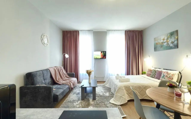 Studiya Komfortnaya Gosti Doma Na Mokhovoy Flat