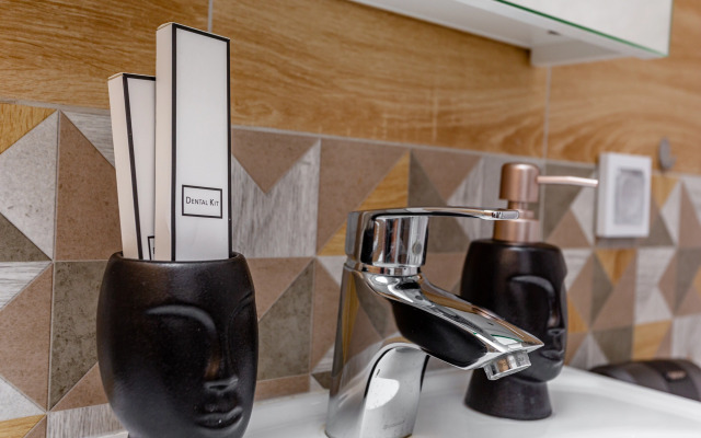 Апартаменты Mintroom с панорамными окнами в новом ЖК Оазис Русская, 95