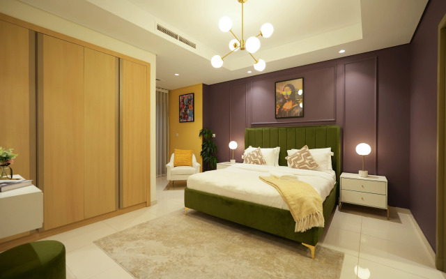 Апартаменты Exclusive Paramount 2BR - Skyline & Game Nights