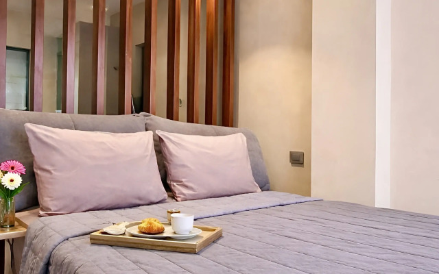 Квартира Современная студия с балконом и видом на море от Сердце Адлера