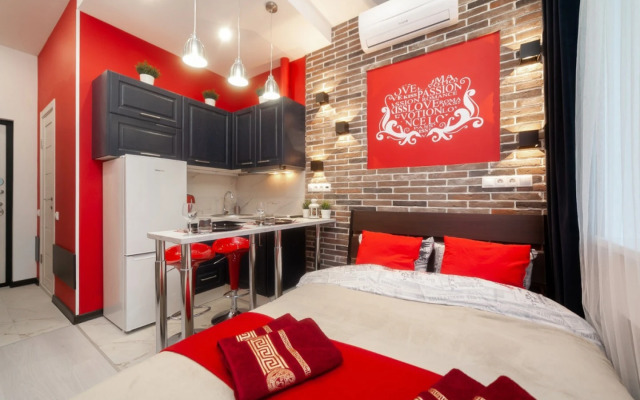 Квартира Kpасивая дизайнeрская студия в центpе Mоcквы