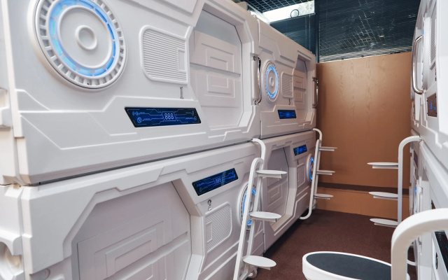 Мини-отель Qo'noq Capsule Hotel at Samarkand Railway Station