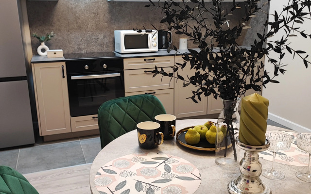 Апартаменты Двухкомнатные стильные у КВЦ Экспофорум ВГостиВПитер