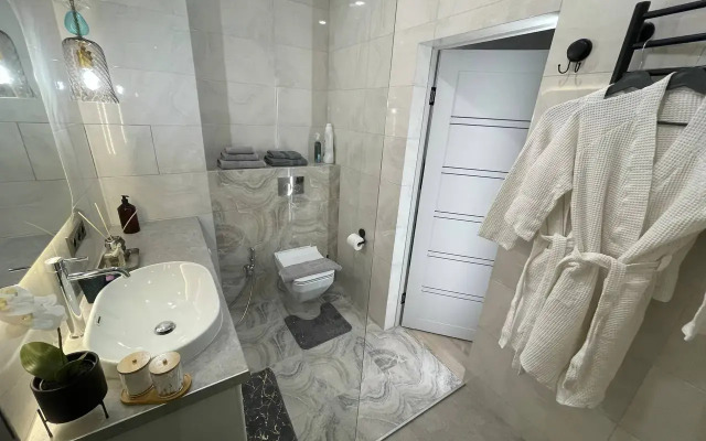 Квартира Уютный Апарт Шик Рядом с Рыбной Деревней