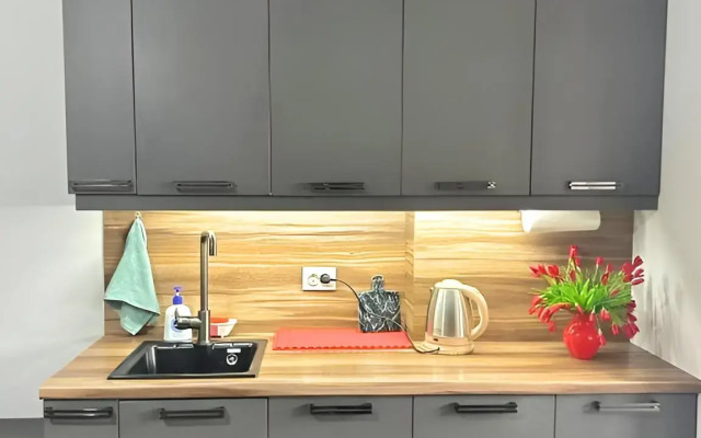 Uyutnaya Prostornaya Yevrodvushka S Vidom Na Goru Flat