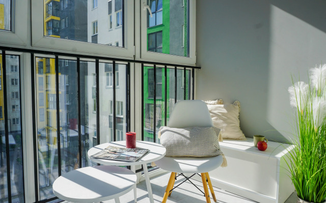 Квартира Apartic возле дворца спорта на Мирной 1