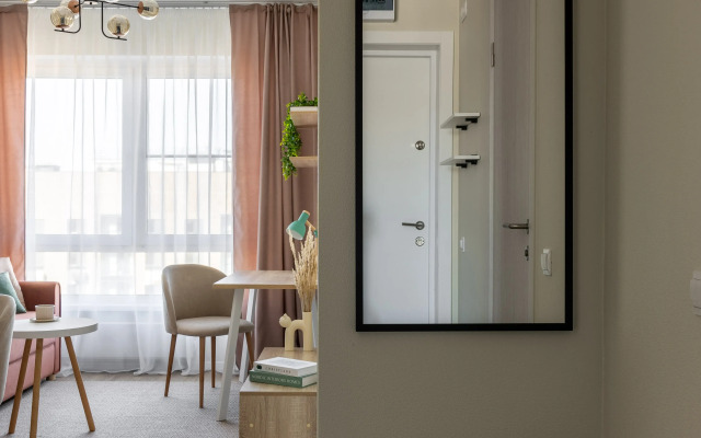 Квартира Персиковая Евродвушка