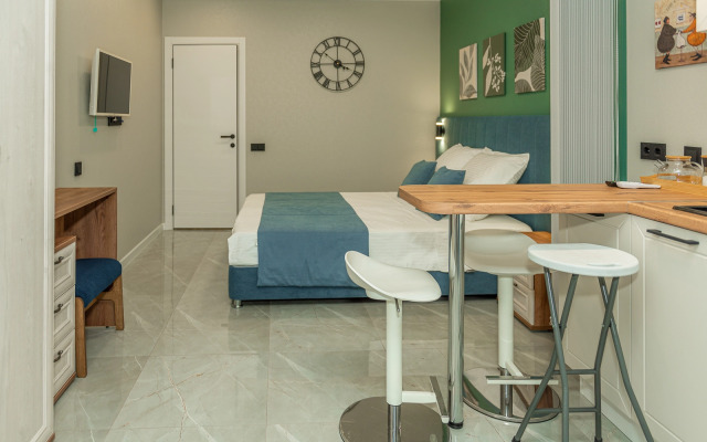 Квартира Студия в ЖК Акварель 3-местная