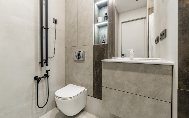 Cherno-bely minimalizm Apartments