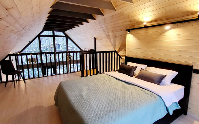 Kottedzh S Saunoy Zemlynica Ecodom Private House