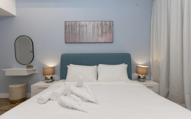 Apartamenty 1BR Beach Access Pool Gym Pacific Al Marjan